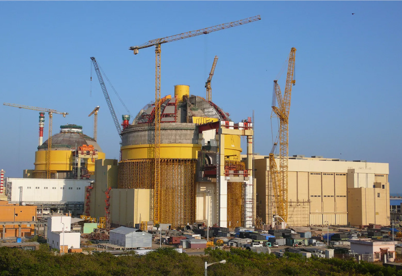 В Индии началось возведение блока №5 АЭС “Куданкулам”
